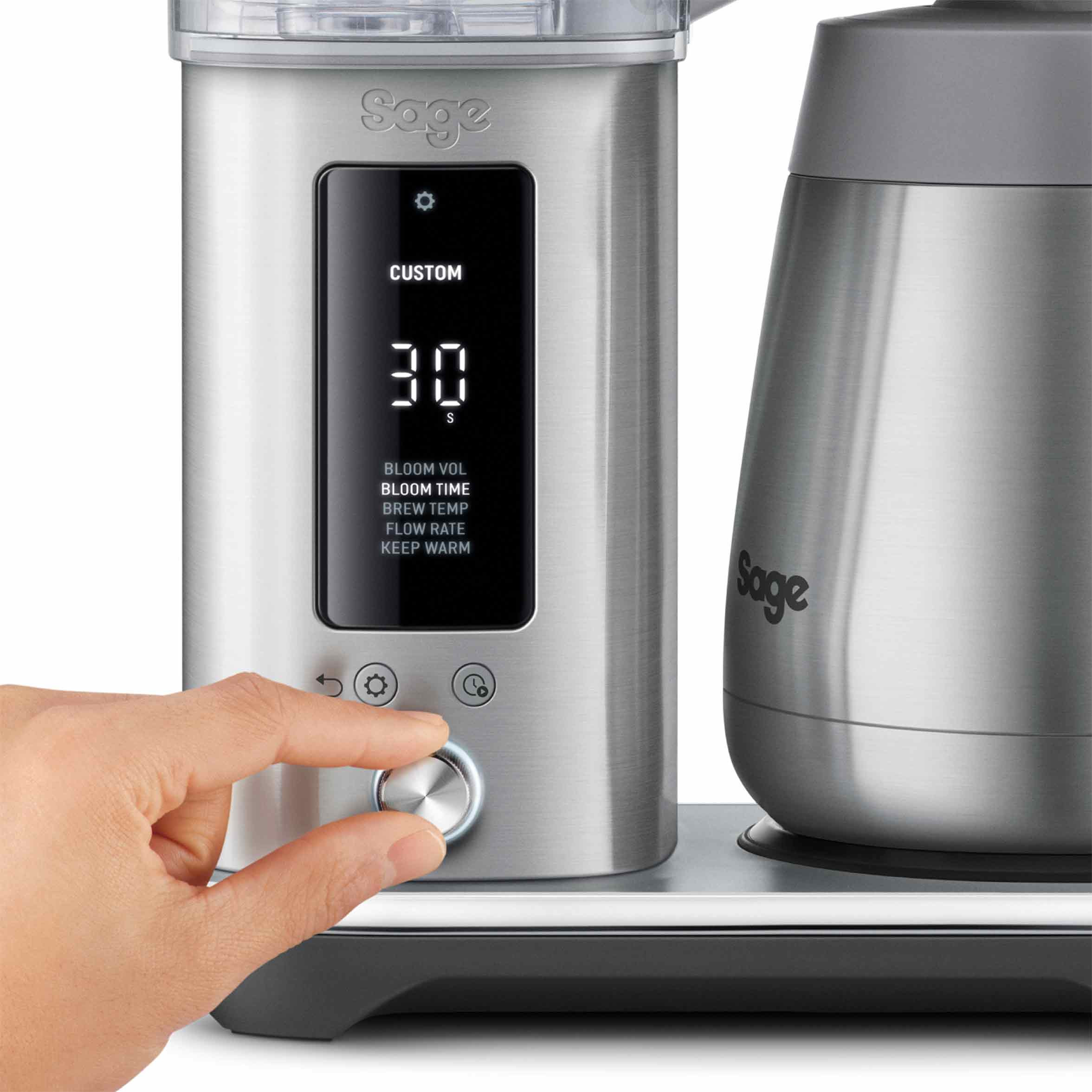 Sage SDC465BSS Filteres kávéfőző -  The Luxe Brewer™ Thermal